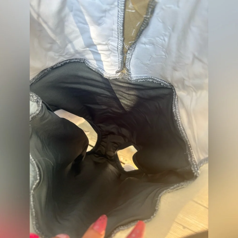 Grey Floral Figure Skating/Dance Dress - Picture 13 of 13